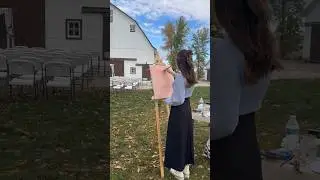 Live Wedding Painting Reveal #shorts #short