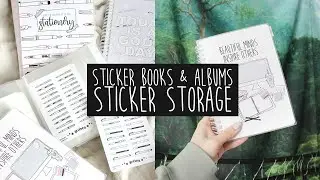 Sticker Storage Sticker Books & Sticker Albums