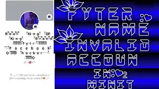 How to create invelid name fb account ||&bull; Without Update Name saymbal &bull;|| 2021