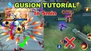 How to Play Gusion For Beginners 2022 | Builds,Combo,Tips & Tricks