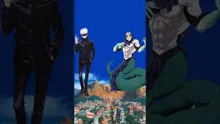 Gojo Vs All Upper Moons II  #shots #animeedit #trending #shorts