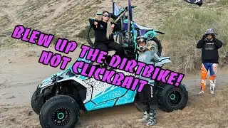MEMORIAL SAND DUNES (my dirtbike blew up) (not clickbait)