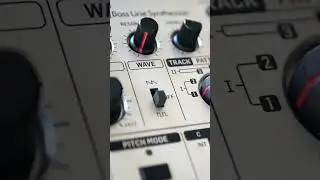 Exploring Sub Oscillator on Behringer TD-3-MO #shorts