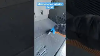 Maintenance Interior detail: the best way to preserve your ride stay on a maintenance plan!!
