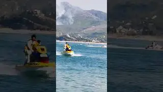 Jet ski experience | Water sports | Khanpur dam #travel #adventure #explore #fun #shorts