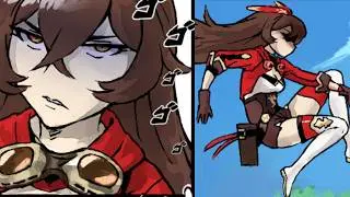 Bizzare First Encounter | Genshin Impact comic dub