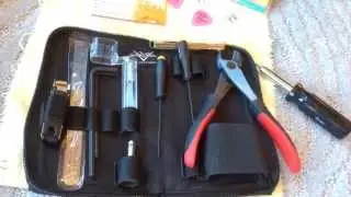2014 Cruz Tools Fender Strat Tele Custom Shop Tool Kit Eddie Vegas www.eddievegas.com