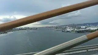 《&rsquo;25.Dec.23》🇵🇭🚌 MyBus crosses the bridge over the strait, and enters Lapu-Lapu City from Cebu City.