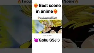 Coolest dbz scene goku #legendgoku #dbz #dargonball #anime