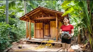 How To Build Solo Girl&rsquo;s Thousand-Dollar Kitchen Deep In The Forest | Part 2 | LTTV2