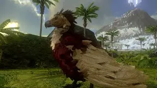 ark mobile high level Argentavis team wood pillar
