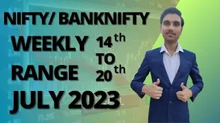 Weekly range nifty and banknifty || options trading for beginners  || grow4more