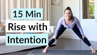 15-Min Morning Yoga Flow | Grounded Energy, Gentle Activation & Intention Setting