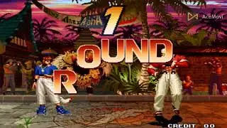 Chris Vs Yashiro Full Team Fighting