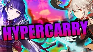 Raiden hypercarry + C2 Kazuha IS BROKEN!!!