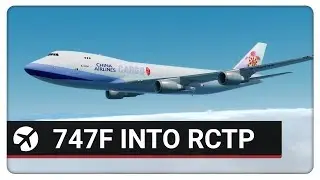 Prepar3D v4.3 | 155kt VREF... 747-400F into RCTP | PMDG 747-400F