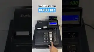 Using the CANCEL Key | SAM4s ER-900 Series Cash Register Tutorials