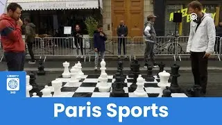 Paris Turns Rue de Rivoli Into Giant Sports Playground