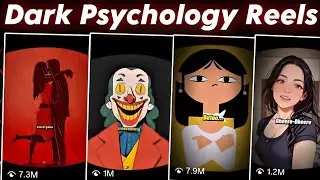 How to Make VIRAL Dark Psychology Reels | Full Course 