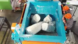 HS1600 Shredder for EPS blocks ingot