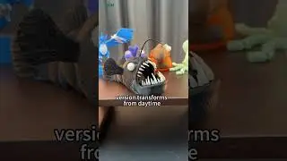 Светящаяся зелёная рыба-удильщик eSUN, напечатанная на 3D-принтере из PETG #нить #3dпечать #игруш...