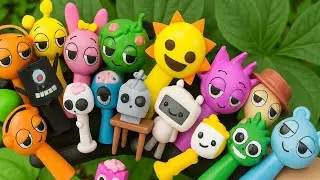 INCREDIBOX SPRUNKI : Tunner|Pinki|Sky|Garnold|Simon|Vineria|Oren|Clark|Fun Bot|Durple|Mr.Sun|Hunting