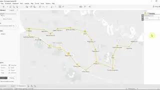 Path Map &ndash; Bucharest Subway &ndash; Tableau Software &ndash; Skill Pill