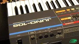 Roland Juno-106 Synthesizer Video Demo - Seductress