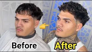 Fluffy Texture Fringe Haircut Tutorial Styling