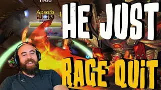 Did He Just Rage Quit?!