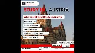 Study in Austria with Public and Private Universities 2025 Intake | Admission Open in Austria 2025 |