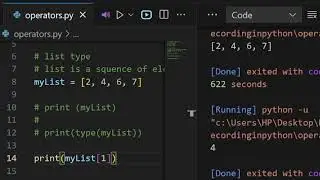 Python Data type (sequence data type)
