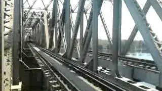 Cross Freight Action on Ulhas bridge on Diva-BSR line.