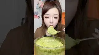 Matcha Ice Mukbang with Green Tea Treats