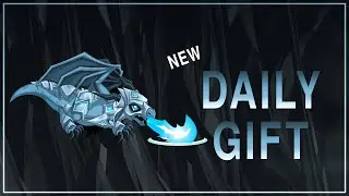AQW | New daily gift - Baby Frost Dragon pet