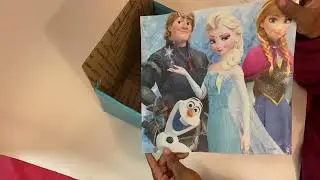 How to wrap Character Themed Easter Gift Baskets- #giftbasketideas  #frozen-