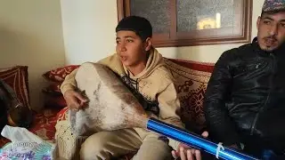 الفنان صغير آدم في ضيافة الفنان وشيخ رياب عبد الرحيم في منزله 