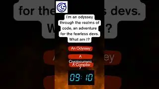 The Coding Odyssey #quiz #programmingquiz #programmingchallenge #quiztime #codeweek #programmingtest