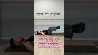 Spine Twist Supine!#spinemobility #spinehealth