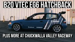 Built B20 VTEC EG6 Honda Civic Hatchback at #DriverBattles track day