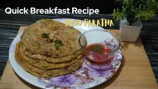 How to Make Aloo Paratha at Home | Quick Breakfast Recipe | Soft & Crispy #breakfast #viral