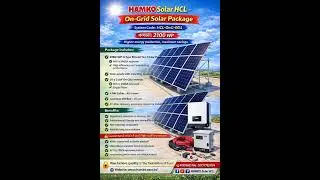 🌞 HAMKO 02 KW On-Grid Solar Package 🌞🔖 System Code: HCL-OnG-003 🔋 Capacity: 2000 WP #shorts #solar