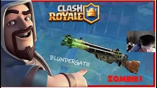 Clash Royale Zombies with a blundergat!?!?!?
