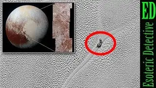 Mysterious 'SNAIL' OBJECT sliding across PLUTO's landscape in NEW HORIZON NASA image 2016