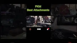 PKM Best Attachments🤩 To Play In Legendary Ranked Match👍 CODM #shorts #rankedgameplay #codmshorts