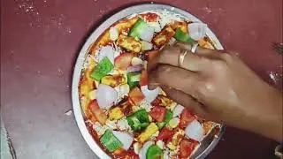Paneer pizza 💞