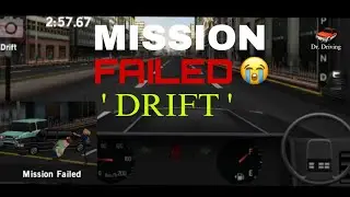 Mission Failed 🥺|| DRIFT || Dr. Driving || MUSTAK GAMING ADDAA | #youtube #games #drdriving #viral 