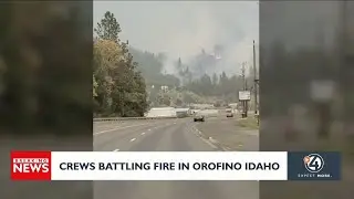 FIREWATCH: Evacuations ordered for wildfire burning near Orofino