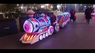 3800$ used electric trackless train rides for sale