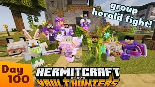 HermitCraft Vault Hunters fight the Herald: Day 100